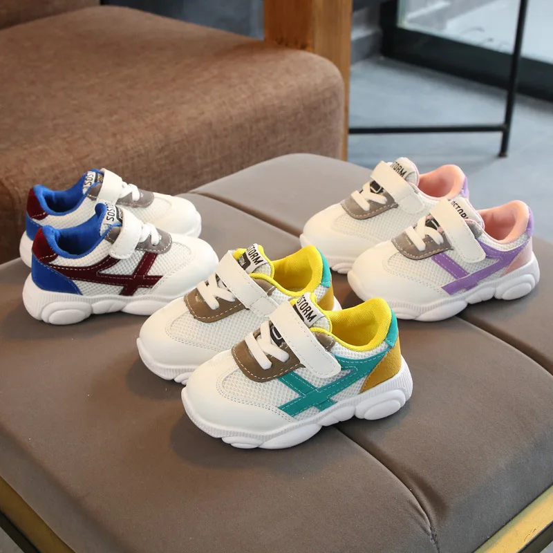 

2019 Spring Baby Girls Boys Casual Children Outdoor Shoes Soft Bottom Non-slip Comfortable Mesh Shoes Kids Children Sneakers