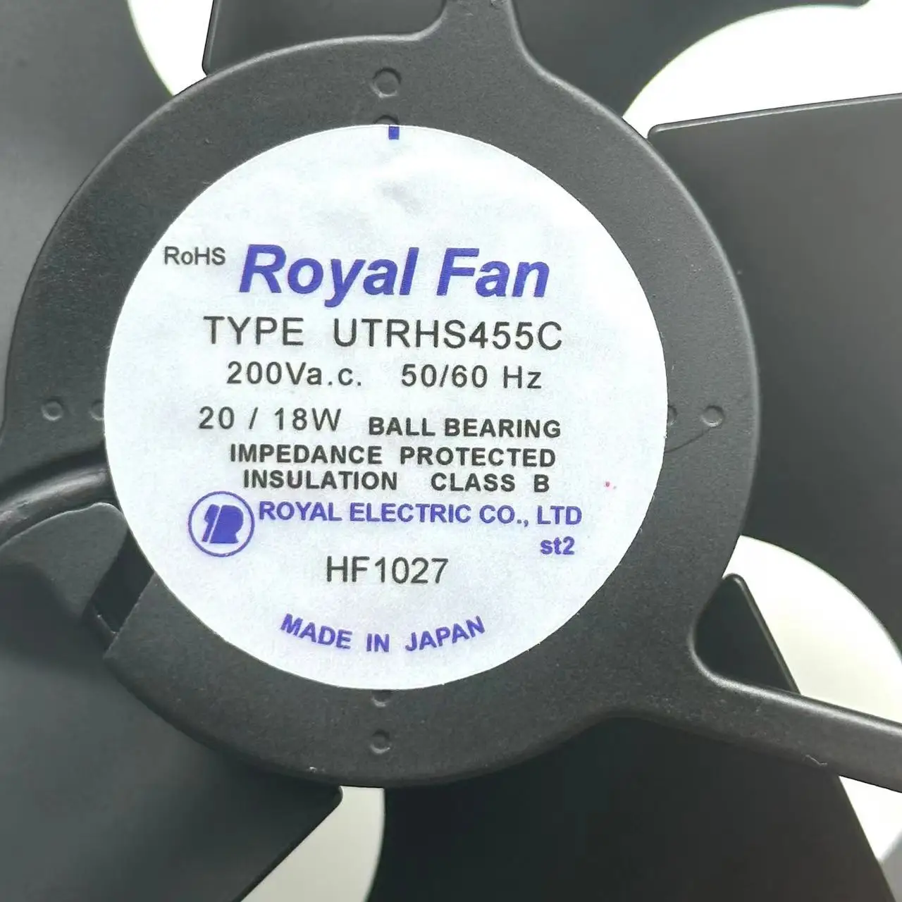 Вентилятор TOYO UTRHS455C 200 В постоянного тока 20/18 Вт 120x120x38 мм вентилятор охлаждения