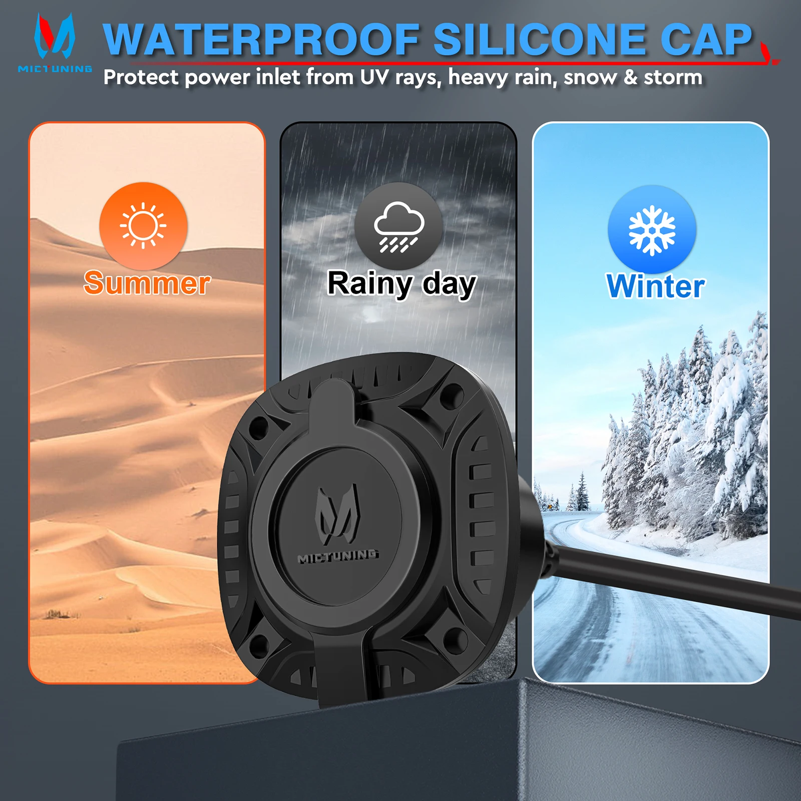 MICTUNING 15 А 125 В переменного тока модернизированная вилка порта для автофургона с