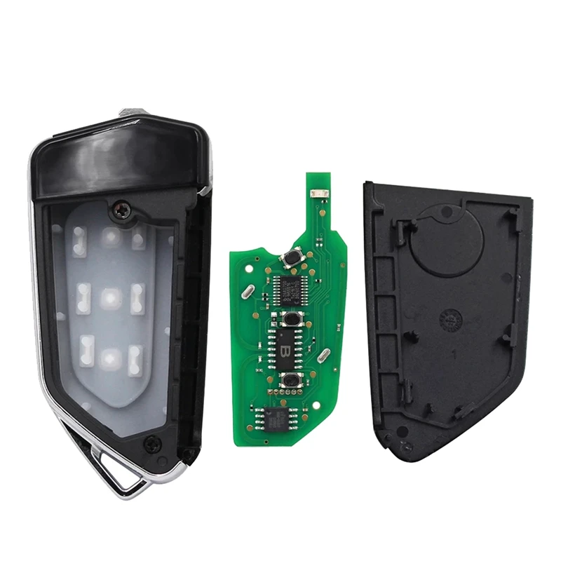

KEYDIY NB34 KD Автомобильный Дистанционный ключ NB-Series 3 кнопки с чипами для Golf 8 стиль для KD900/Φ KD MINI/ URG200 программатор A