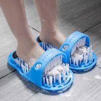1pc shower foot scrubber massager cleaner exfoliating washer wash slipper tools bathroom bath foot brushes remove dead skin