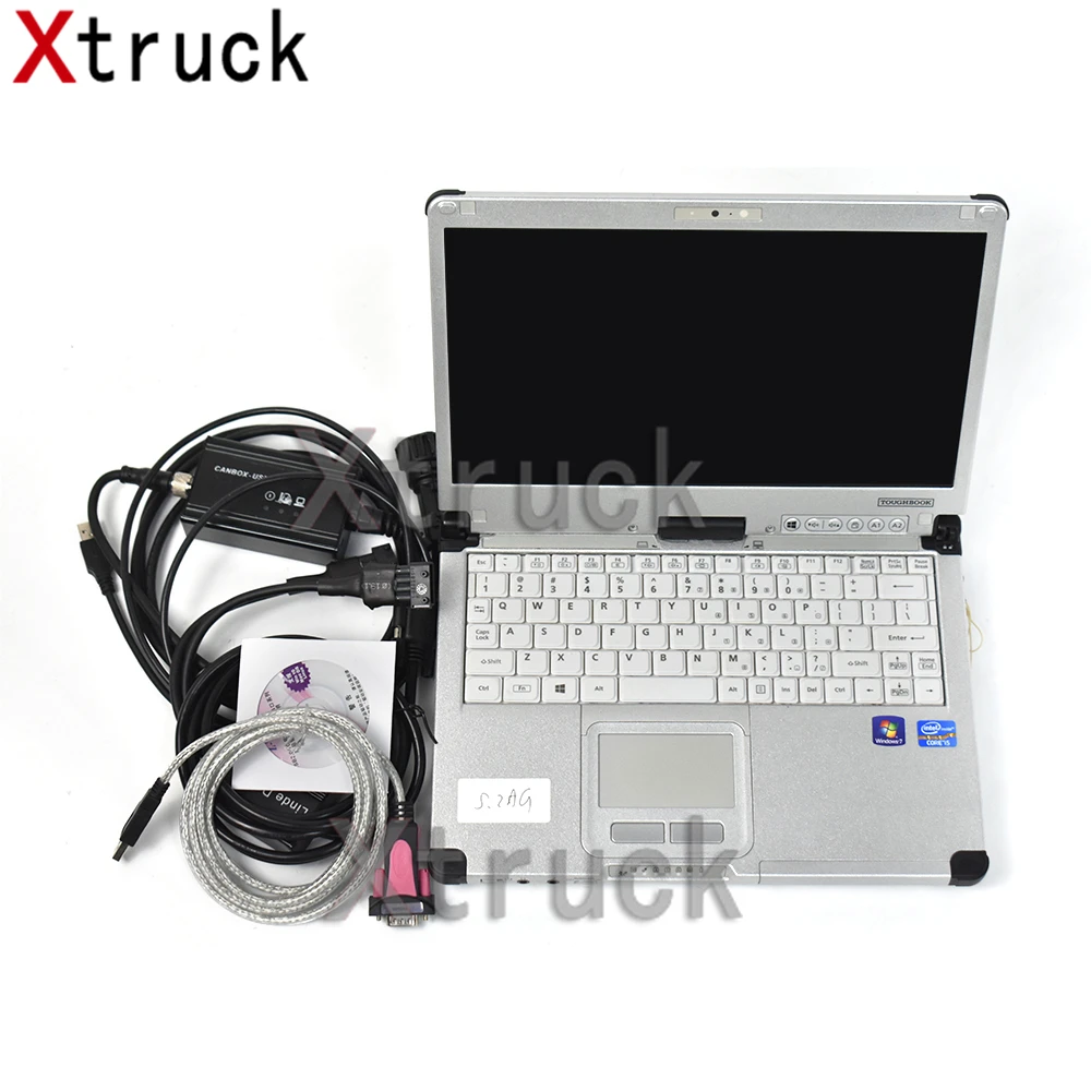 

Toughbook CF C2 ноутбук + Linde Canbox доктор Linde pathfinder Linde Автопогрузчик диагностический инструмент