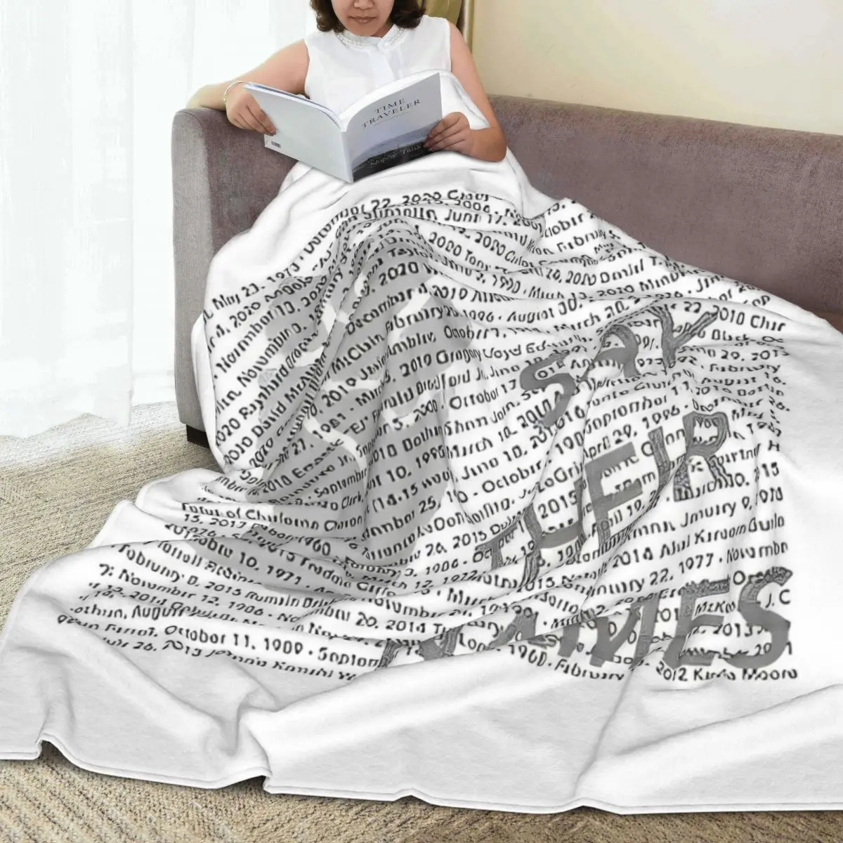 Фланелевое одеяло George Floyd