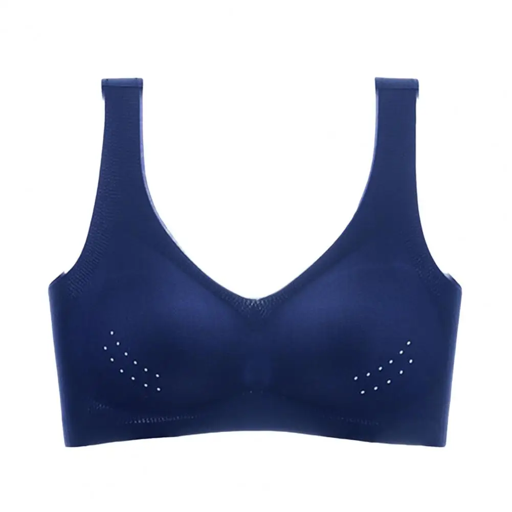 

Women Bra Gather Sports Bra Ultra Thin Hollow Out Lady Brassieres