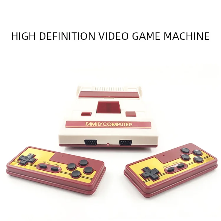 Hb-102 188 Hd Беспроводная Игровая Консоль Для Телевизора Fc/nes Красно-белая Машина С