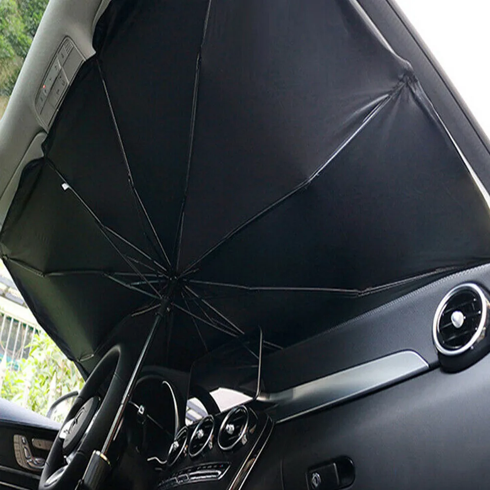 

Car Front Windshield Umbrella Sun Shade Protector Parasol Front Sunshade