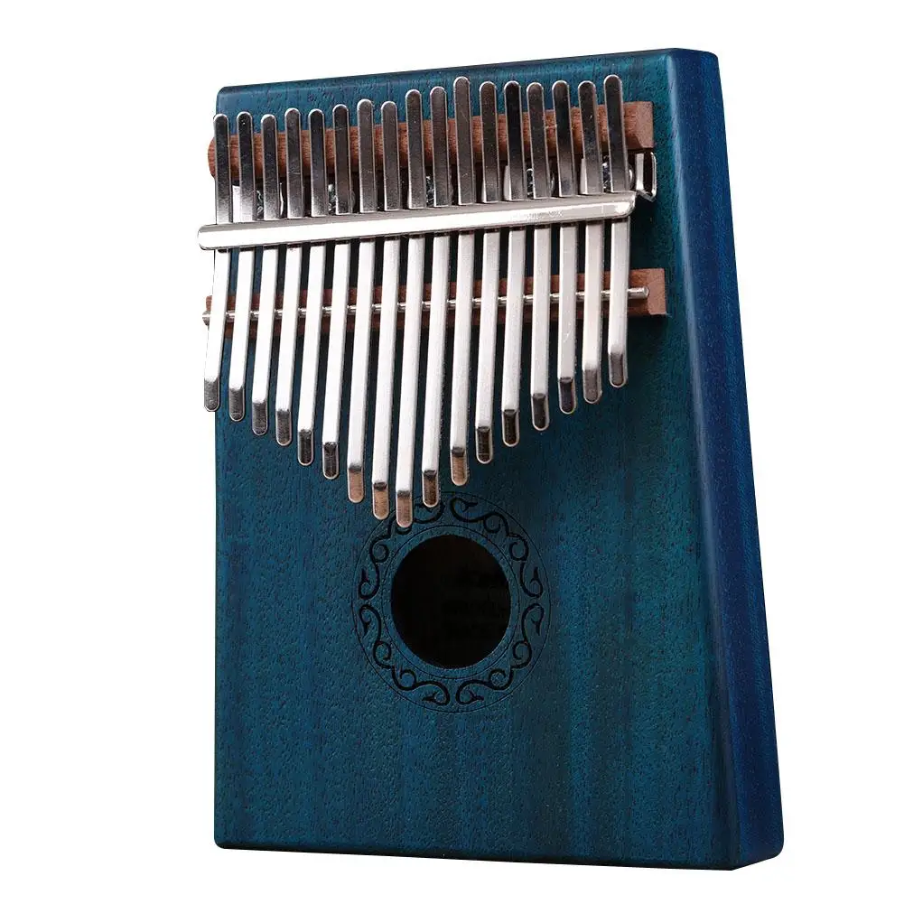 

17 клавиш Kalimba большой палец фортепиано Дети Взрослые тело музыка перкуссионная клавиатура
