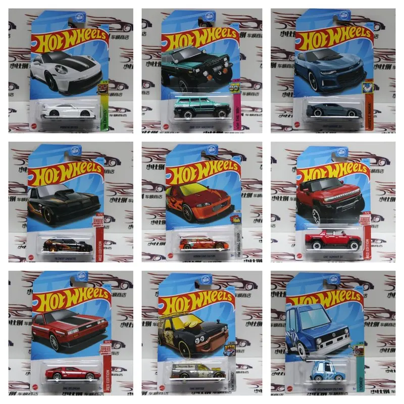 Фото Коллекционная модель автомобиля Hot Wheels Special Exclusive Mainline ZAMAC Red Edition Kroger, лимитированная серия, игрушка для хобби, подарок №2