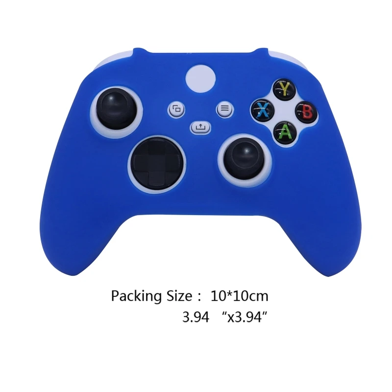 

M2EC Anti-slip Silicone Case For Xbox Series X S Controller Skin Console Gamepad Joystick Protective Cover Cases Accessories