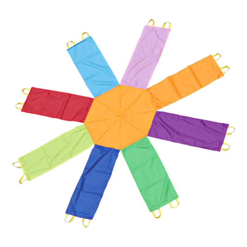 

Kids Toys Octagonal Umbrella Rainbow 240X240X0.3CM Versatile Game Nylon Toys For Kids Child