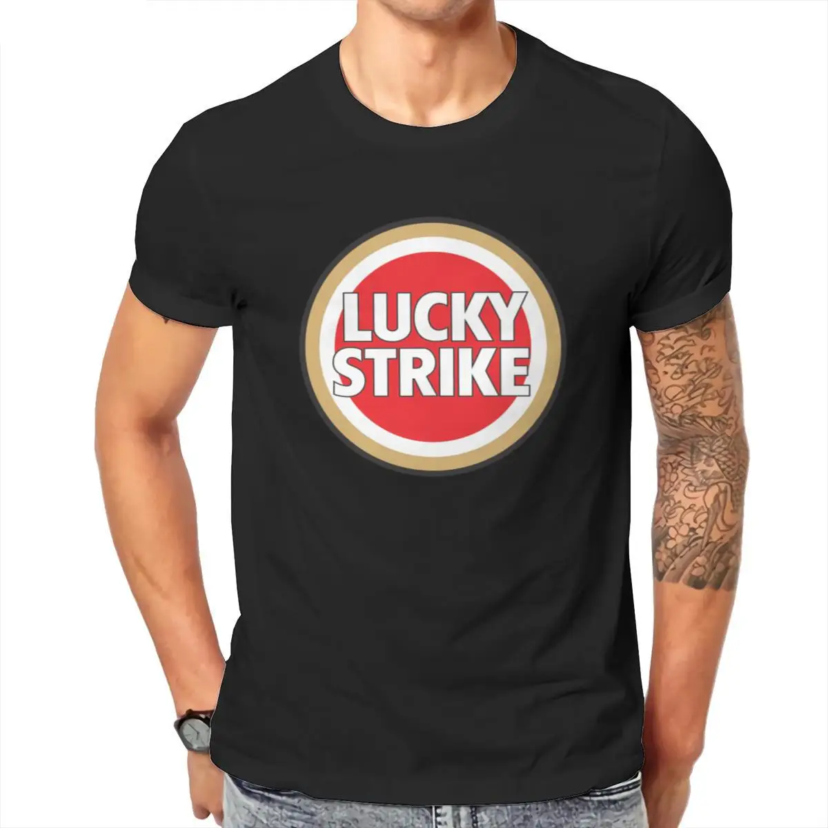 

Wholesale Lucky Strike Mens T-Shirt Pink Gothic Oversized Woman Men Clothing 101682