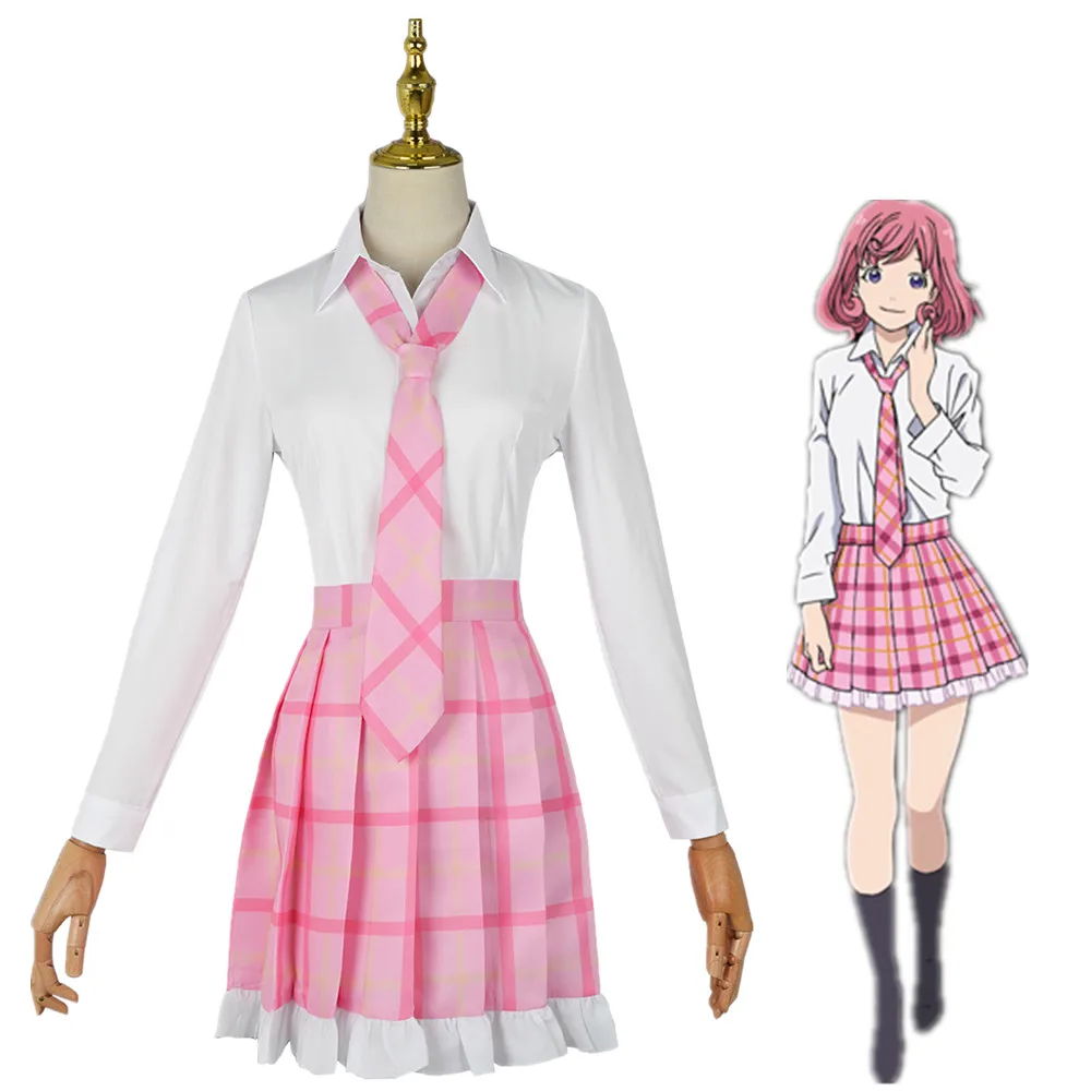 

Костюм для косплея аниме Noragami Kofuku Ebisu женское платье JK Униформа рубашка юбка галстук носки головной убор реквизит костюм