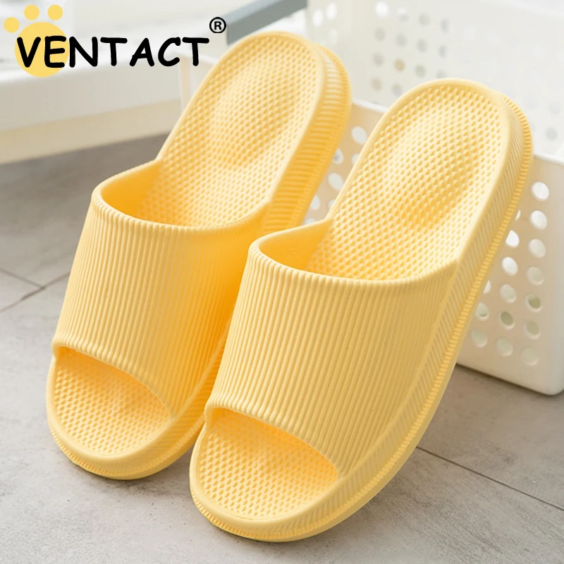 

Женские домашние тапочки VENTACT, летние Нескользящие Шлепанцы из ЭВА для дома в ванную комнату, 2022