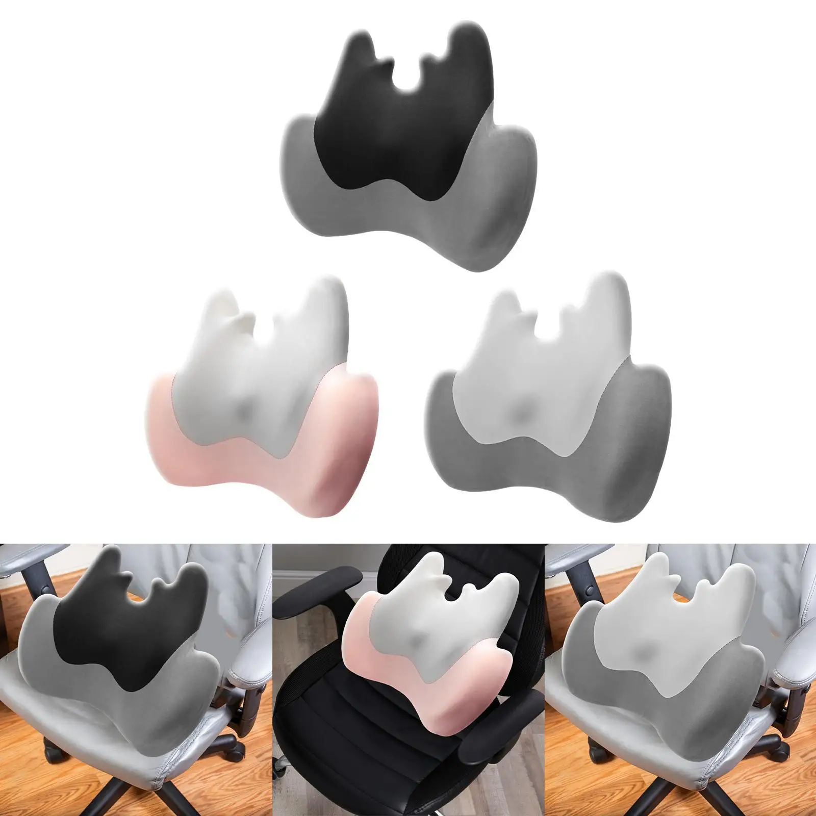 Подушка для поясничной поддержки многоцелевой дышащий офисный стул спинка с