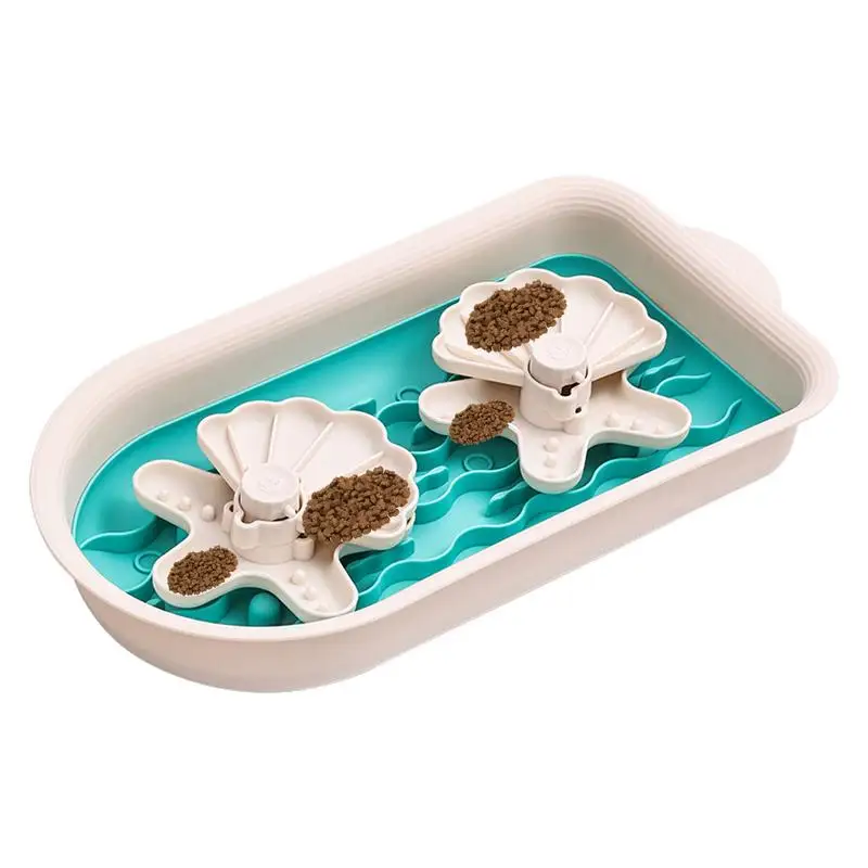 Миска для собак миска медленного кормления кошек лабиринт лакомство йогурт