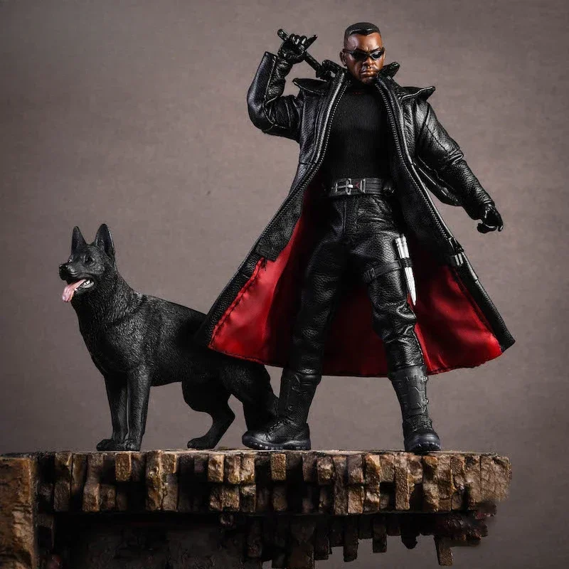 JXK масштаб 1/12 имитация смолы немецкая овчарка модель полицейская собака