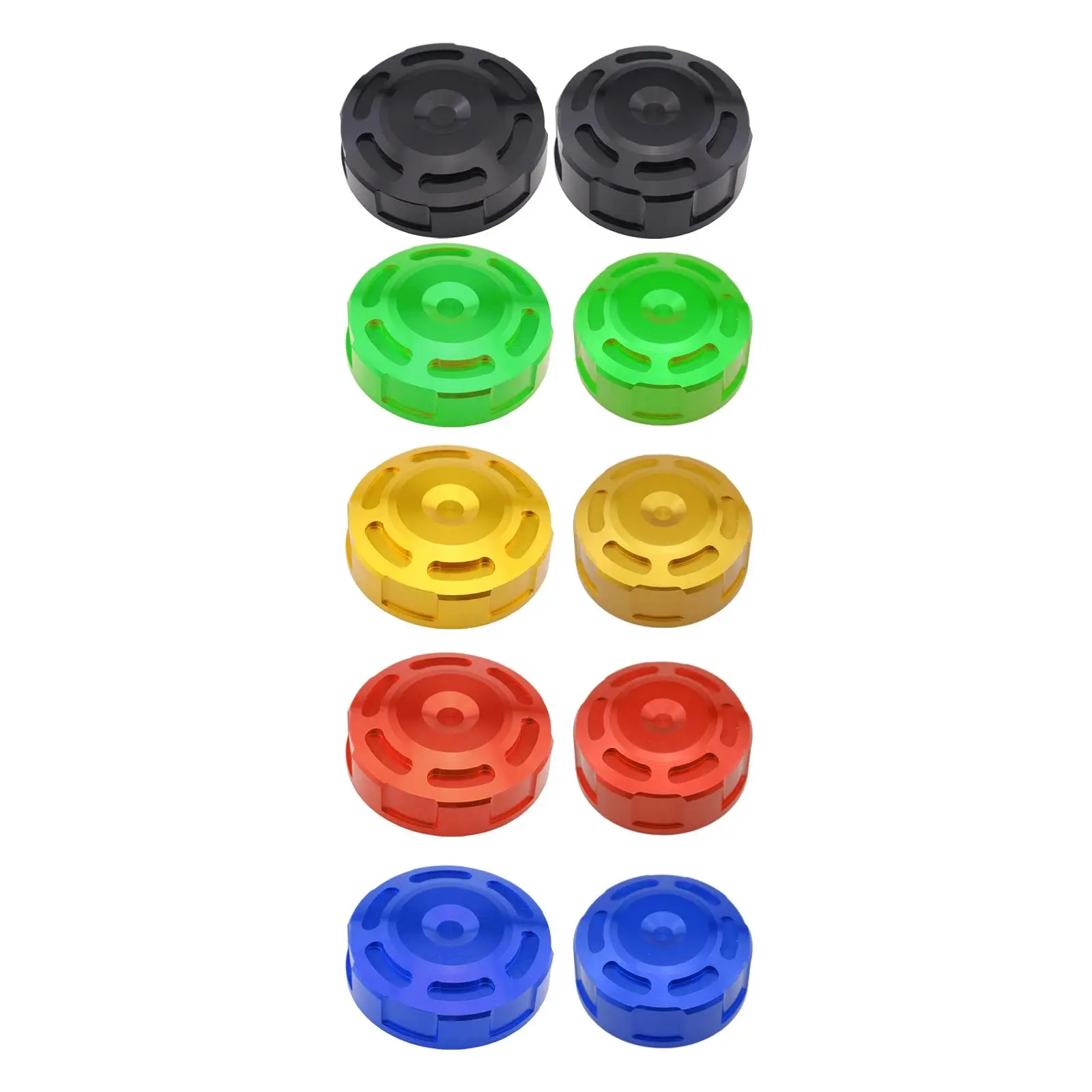 

2Pcs Front Rear Brake Fluid Reservoir Cover Aluminum Alloy Motorcycle for 900 707 XSR900