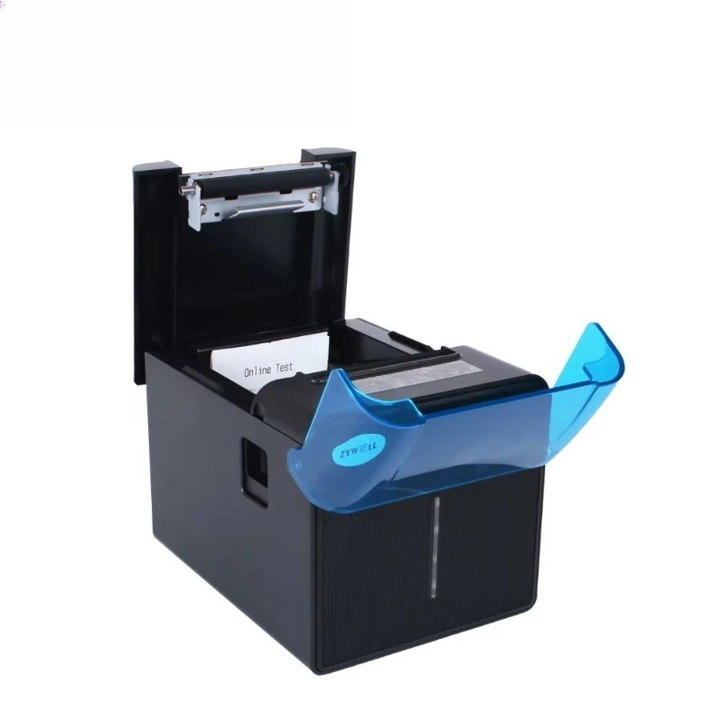 Фото Термопринтер Zywell 3 дюйма для чеков, Bluetooth, ZY905, POS-термопринтер с Wi-Fi №4