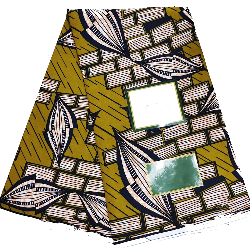 2022 Нигерия батик высокое качество Анкара Африканский ткань чистый хлопок