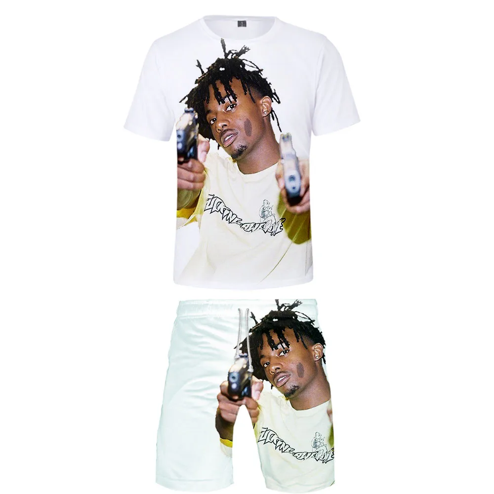 

Women/Men Two Piece Set Summer T Shirt+Shorts Suitable Casual Streetwear&Pants Playboi Carti 3D Printed Hot Sale