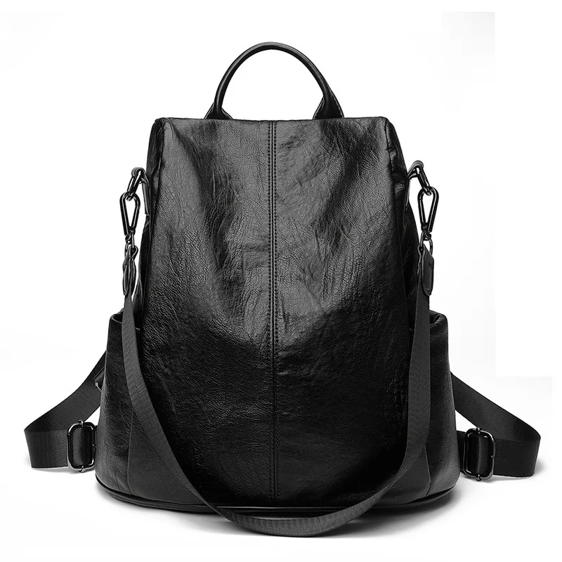 

XZAN Women Backpack Genuine Leather Bags Famous Brand Backpacks For Teenage Girls Real Leather Fashion Backpacks Female