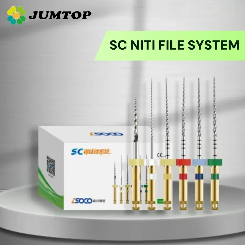 Фото COXO SOCO эндодонтические файлы NiTi с термоактивацией, 6 шт./кор., файлы для корневых каналов зубов, сверхэластичные развертки двигателя для эндодонтии №3