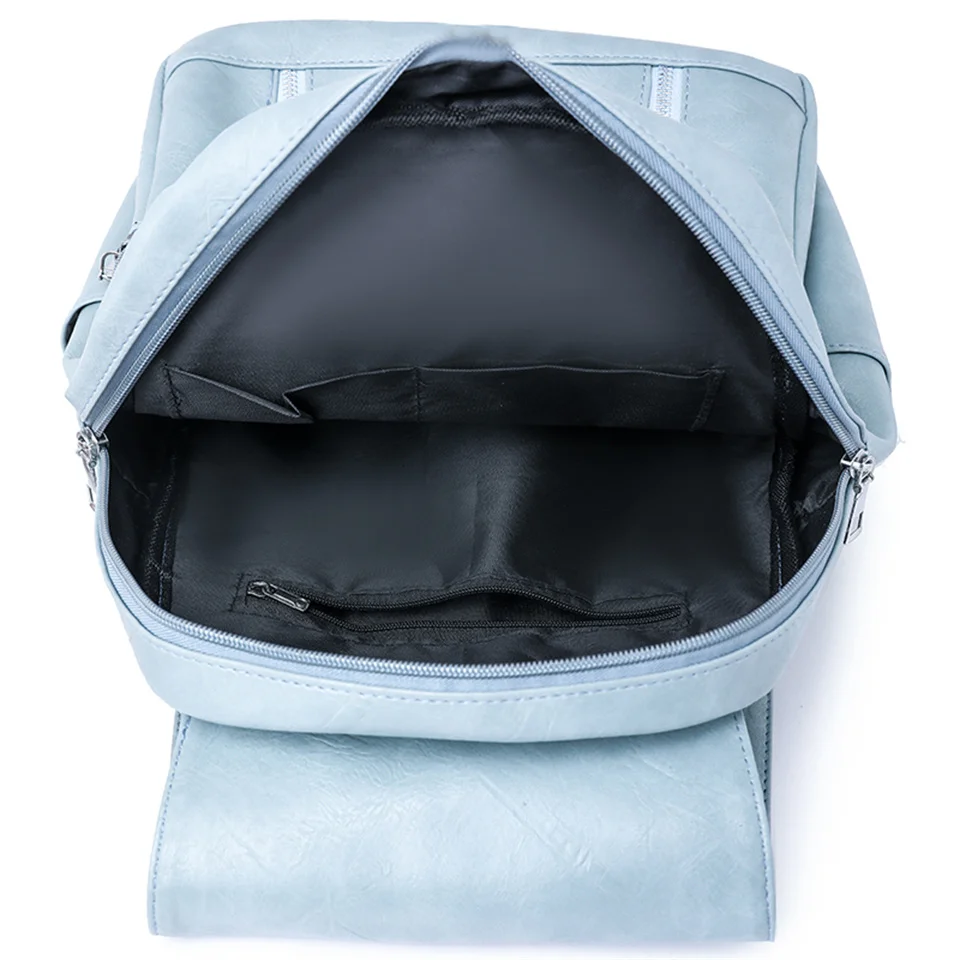 Роскошный дизайнерский женский дорожный рюкзак высокого качества из мягкой