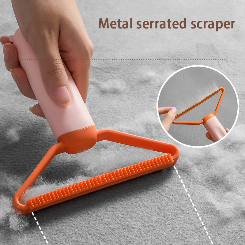 

Portable Pet Hair Lint Remover Double Sided Pet Hair Scraper Cleaner Sweater for Clothes Carpet Couch Portable gass