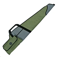 tourbon hunting shotgun rifle bag cover nylon airsoft case slip gun protection soft padded carrier 125cm shooting green