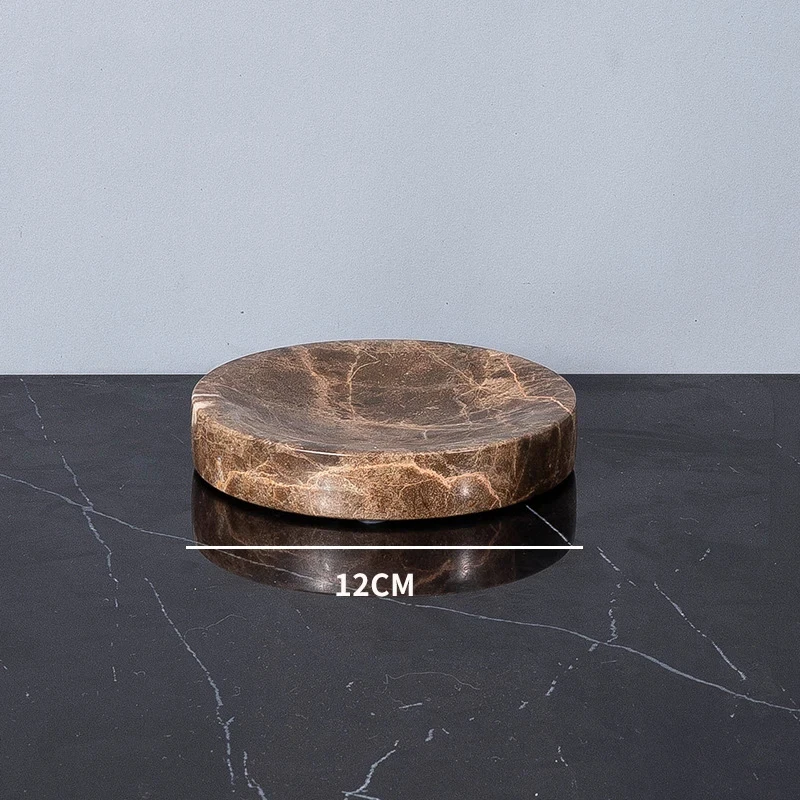 Набор для ванной комнаты Emperador из темного натурального мрамора: роскошный