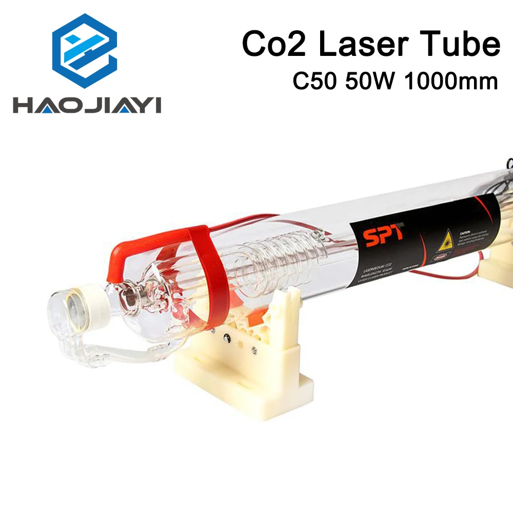 

HAOJIAYI SPT C50 1000MM 50W Co2 Laser Tube for CO2 Laser Engraving Cutting Machine
