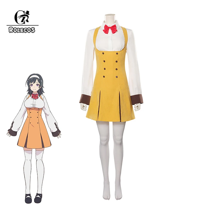 

ROLECOS Shokei Shoujo no Virgin Road Akari Tokitou Cosplay Costume Akari Tokitou Dress Women School Uniform