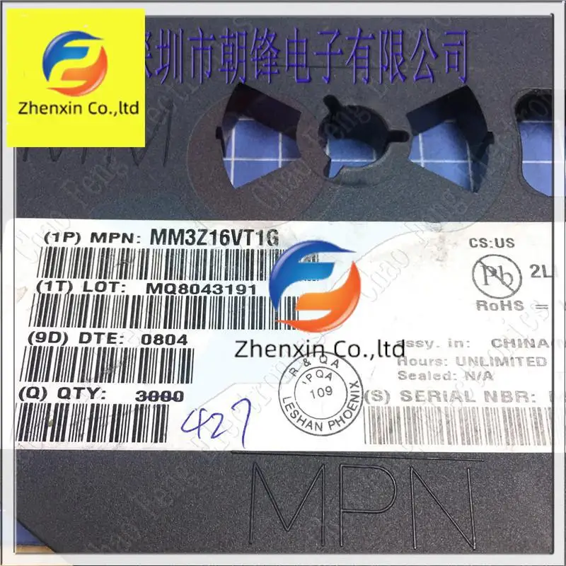 

50 шт. Оригинальный Новый MM3Z16VT1G SOD323