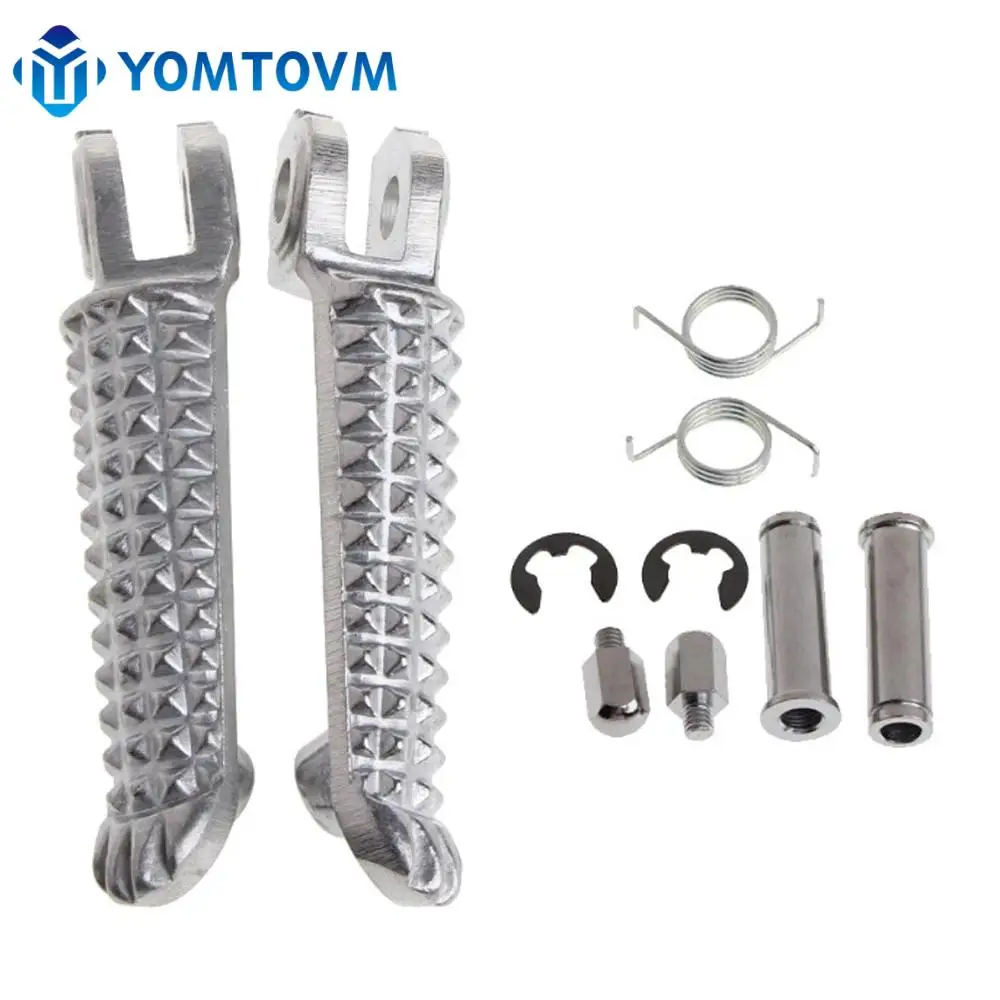 1 пара алюминиевые мотоциклетные ножки для Yamaha YZF R1 R1S R1M R6 R6S