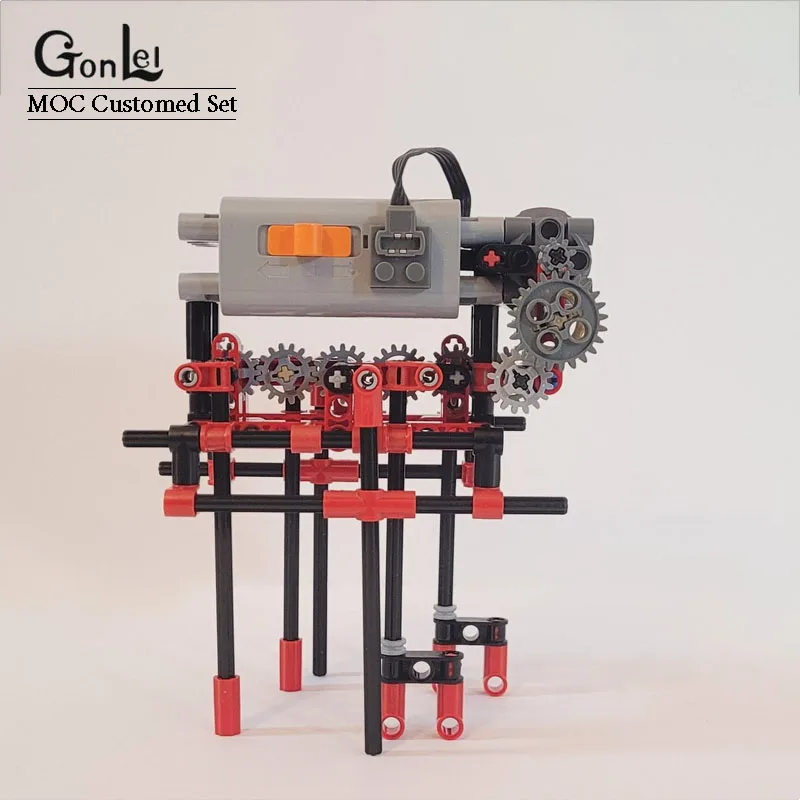 Техническая модель робота-ходунки с длинными ногами конструктор MOC механические