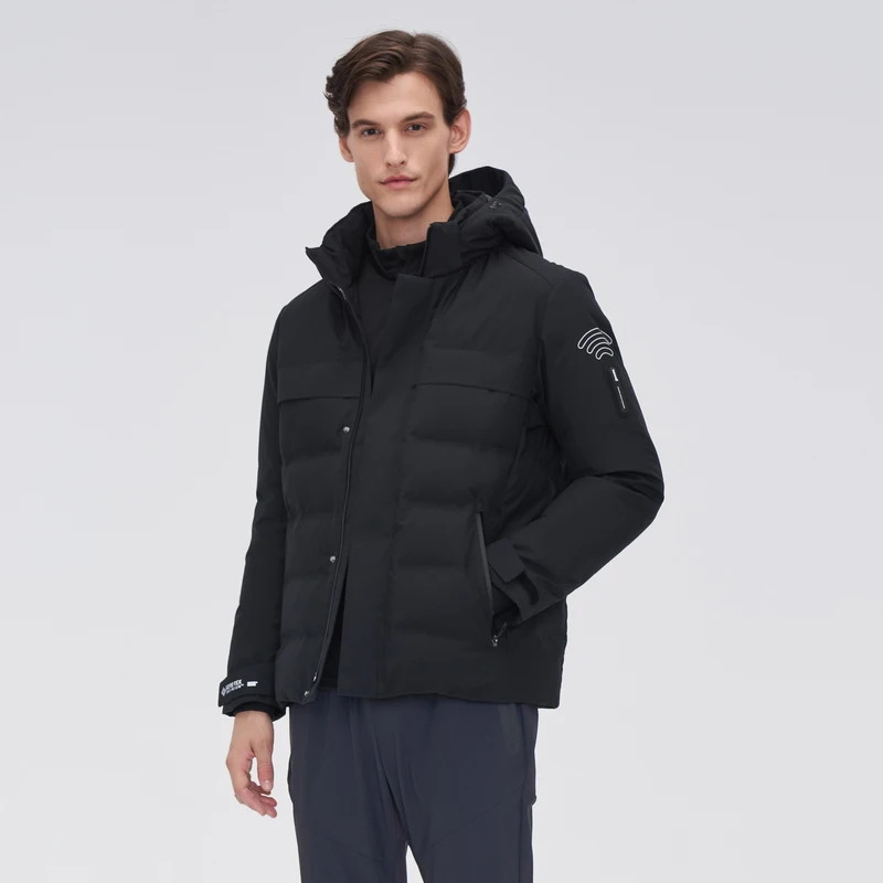 Зимняя пуховая куртка для мужчин BOSIDENG с капюшоном
