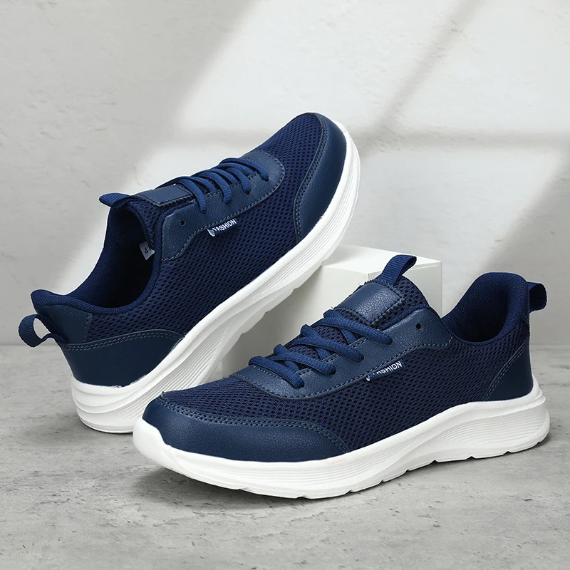

Outdoor Breathable Men Sneakers Quality Wear-resisting Male Running Shoes Comfortable Lace-up Zapatillas Hombre Fashion Trend