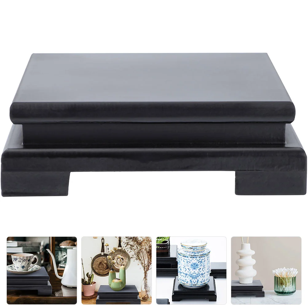 

Подставка для вазы, деревянное основание для дисплея, деревянная кобура, чаша для украшения, китайские подставки, круглые подставки для выр...