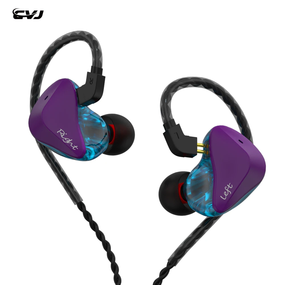 

CVJ CSK наушники-вкладыши 1DD + 1BA гибридные наушники с 30095 движущимися железными 8 мм большими движущимися катушками супер тяжелые басы HiFi музыка...