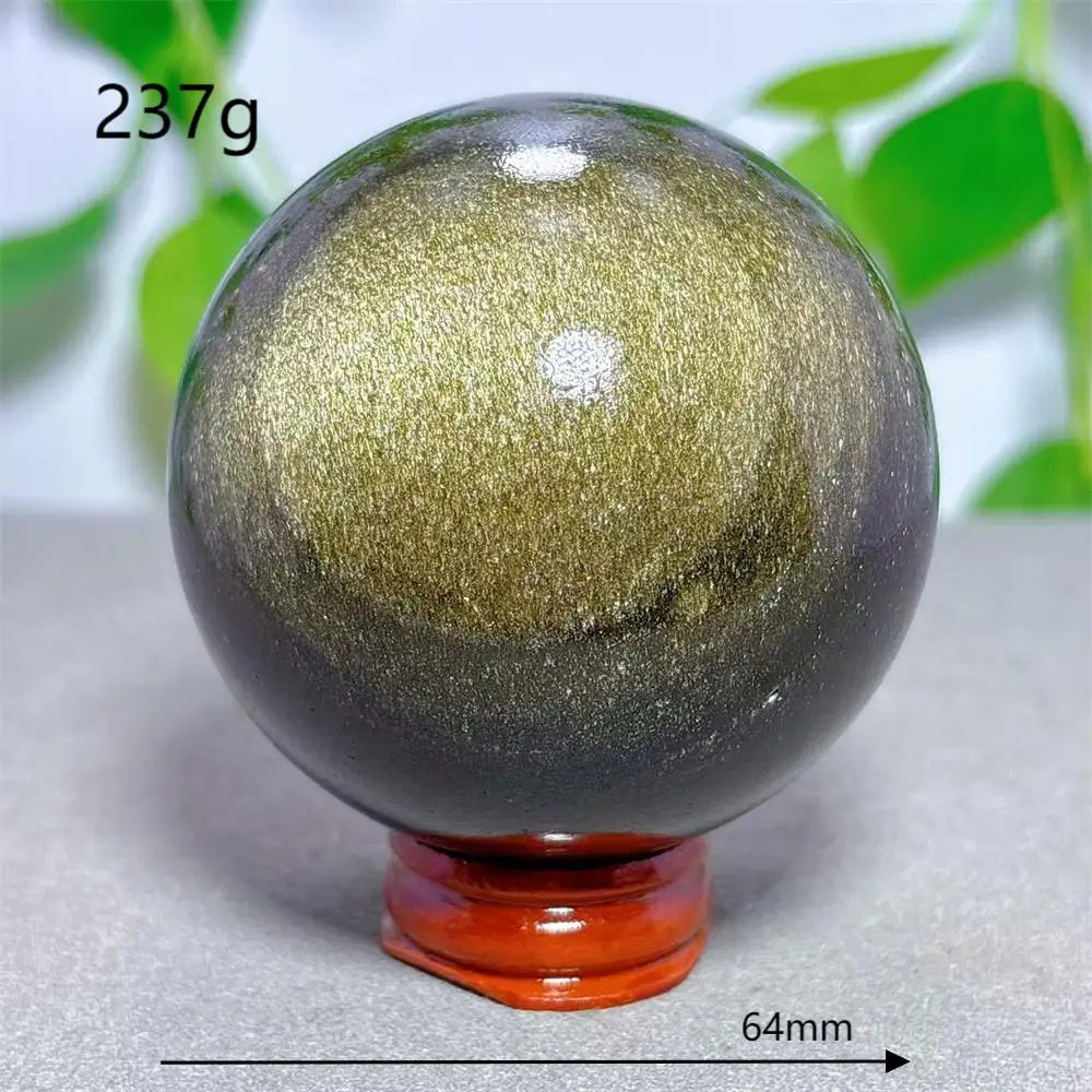 Золотой обсидиан, сфера