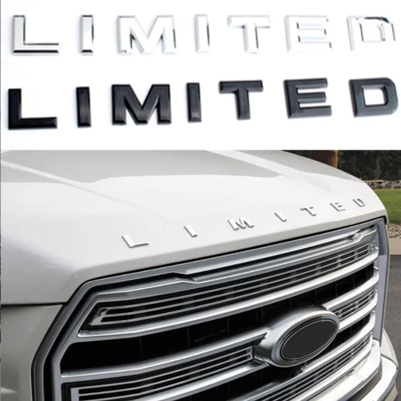 

Эмблема капота ограниченной длины, автомобильные наклейки для Ford F150, аксессуары для модификации кузова пикапа, боковые детали, логотип, нак...