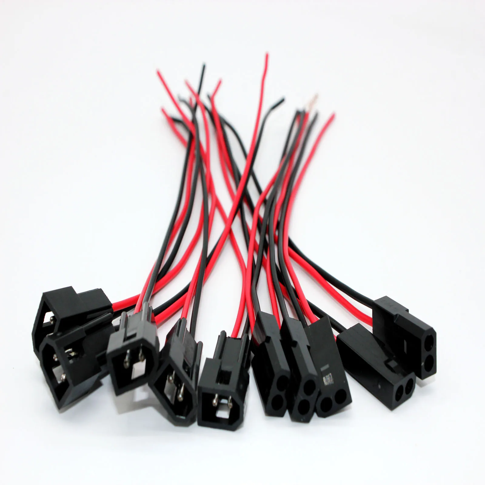 10 шт. 165 мм медный провод 2-контактный разъем JST штекер + гнездо соединительный