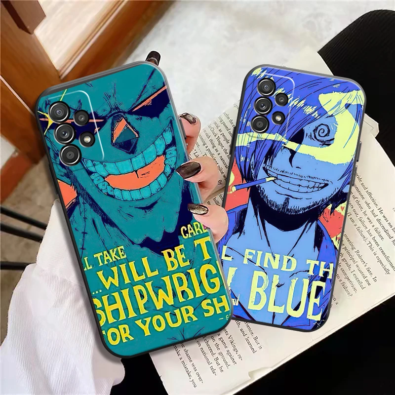 

One Piece Japanese Anime Phone Cases For Samsung Galaxy S20 FE S20 Lite S8 Plus S9 Plus S10 S10E S10 Lite M11 M12 Cases Carcasa