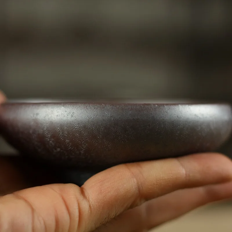 KINGTEAMALL чашка для чая из черного фарфора Tenmoku с глазурью Dou Li (дождевая шляпа) 2 варианта. Чашка для чая, аксессуары для чая, чайные наборы, подарки.