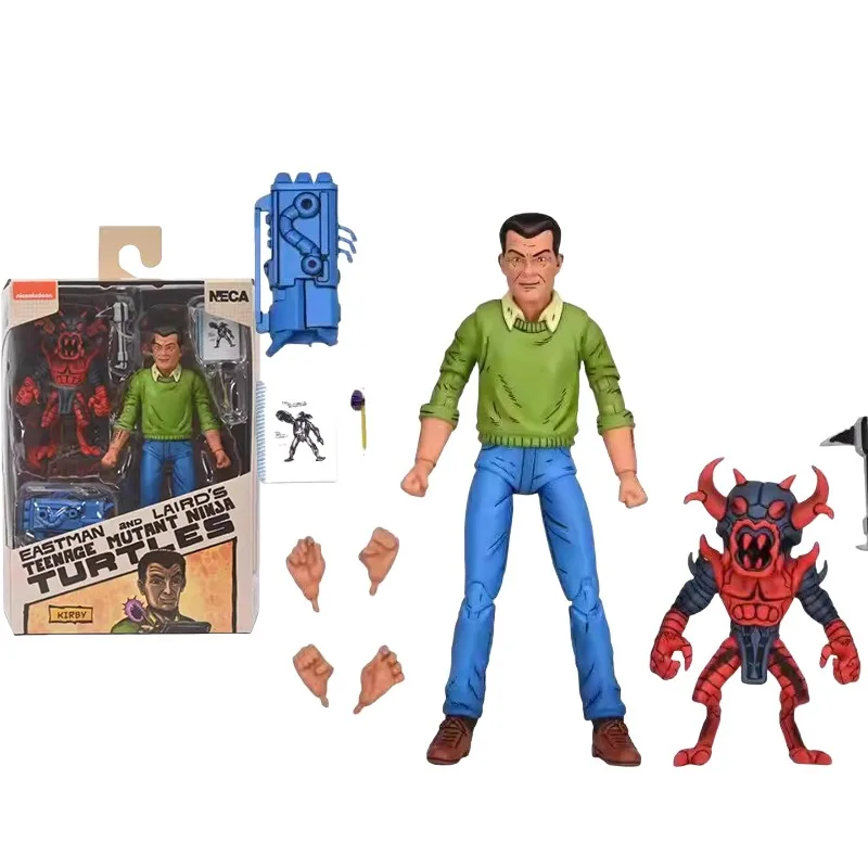 Оригинальная аниме-фигурка NECA EASTMAN and LAIRD'S TEENAGE MUTANT NINJA TURTLES KIRBY экшн-фигурка