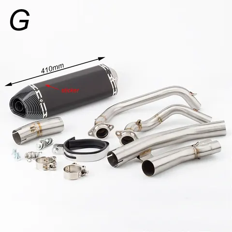 Система выхлопных газов для мотоцикла Espace Moto Slip On для Honda Crf1100 Crf1100L Africa Twin Exhausts 2020 2021 2022