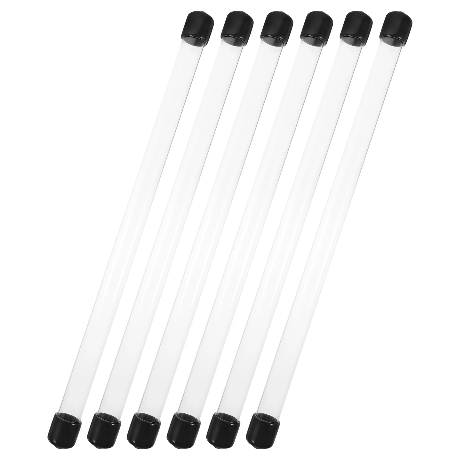 6-шт. ароматическая палочка трубка из агарового дерева прозрачный контейнер