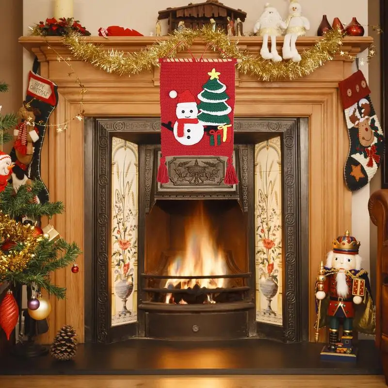 Рождественский набор для вязания Набор ручной работы на Рождественскую тематику