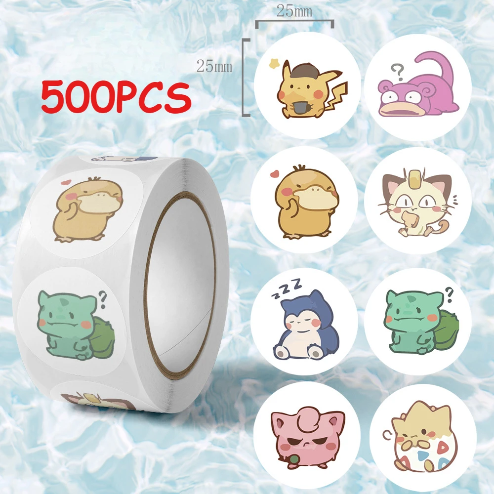 500 шт./рулон наклейки для телефона и ноутбука