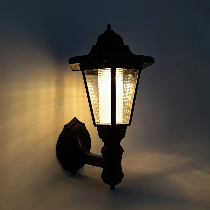 Ретро Шестиугольная Лампа На Солнечной Энергии Водонепроницаемая IP65 Наружный